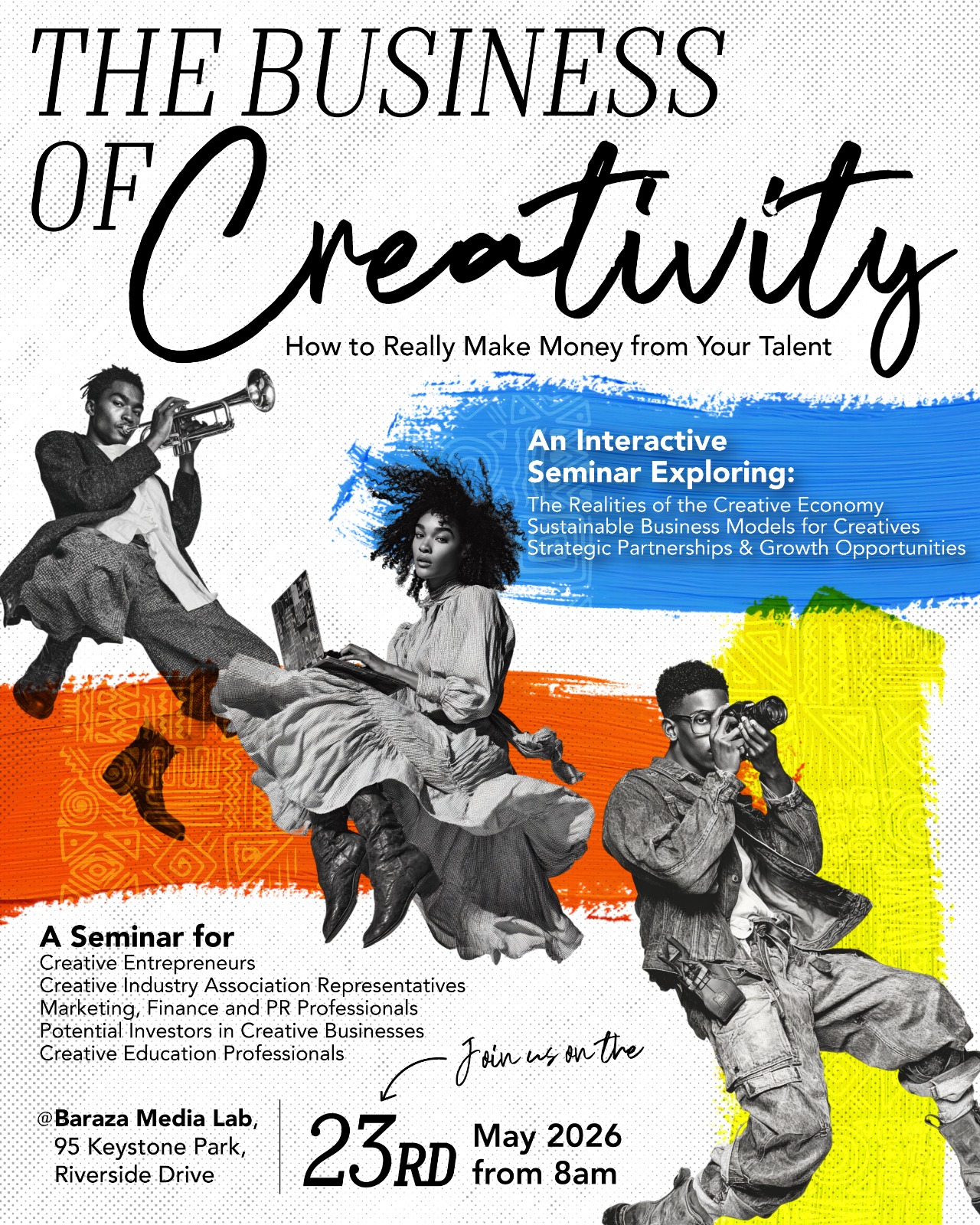 Audience gathered for a seminar